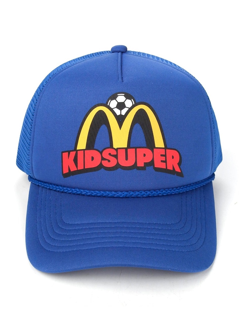 KidSuper x McDonald’s Trucker Hat with Soccer Graphic